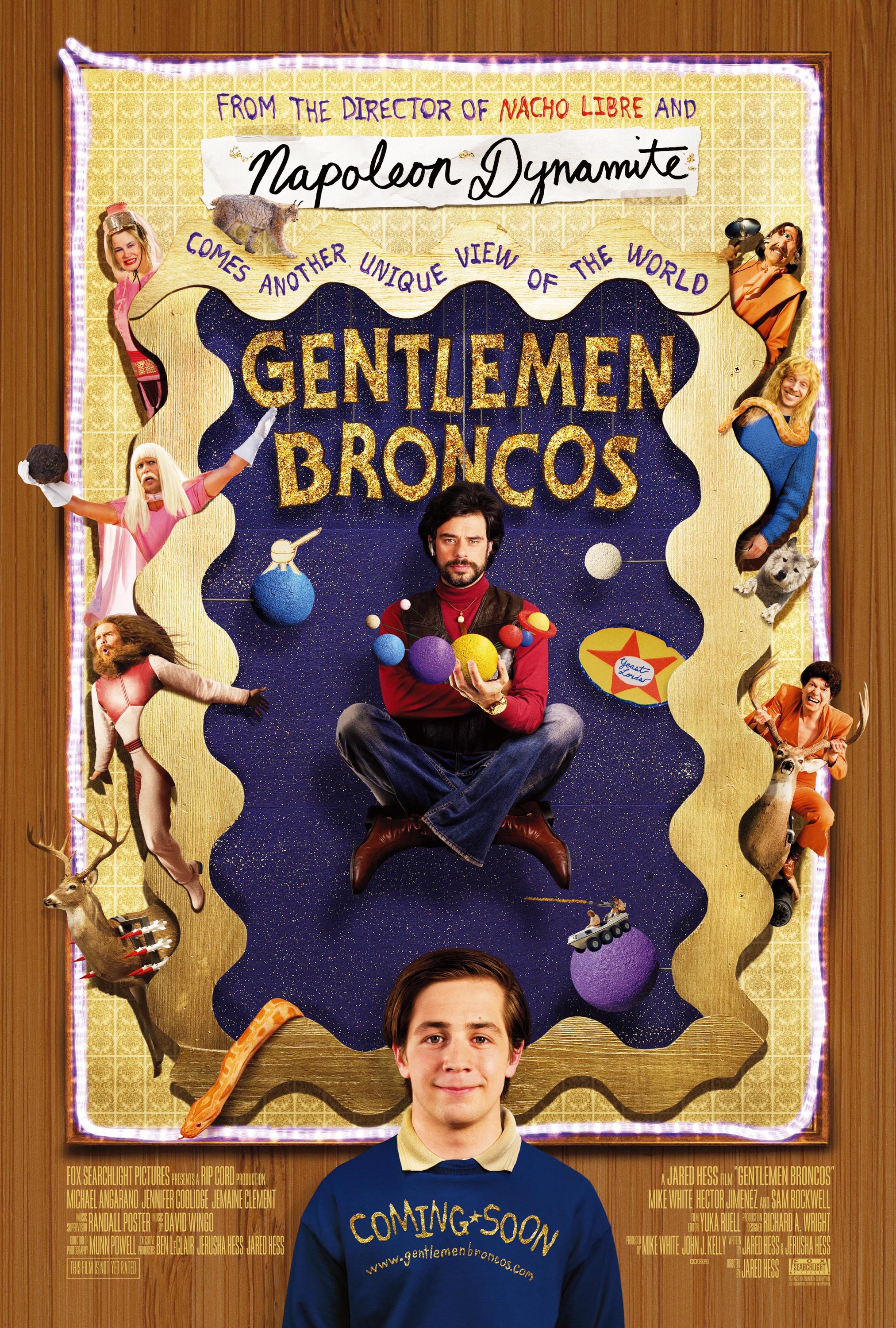 Gentlemen Broncos printable movie Poster